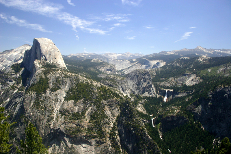 Yosemite Hikes Half Dome (Photo Over the Valley) of the Best Hikes in Yosemite